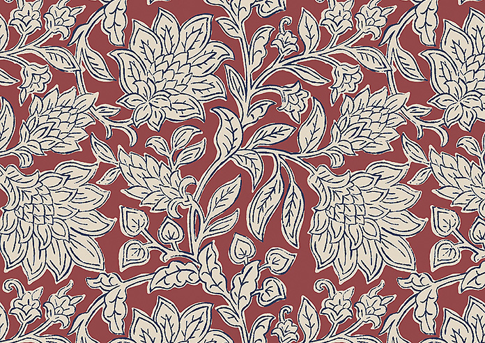 Land & Shore Rowallane (Blackout), Red - Roller Blind - Image 6